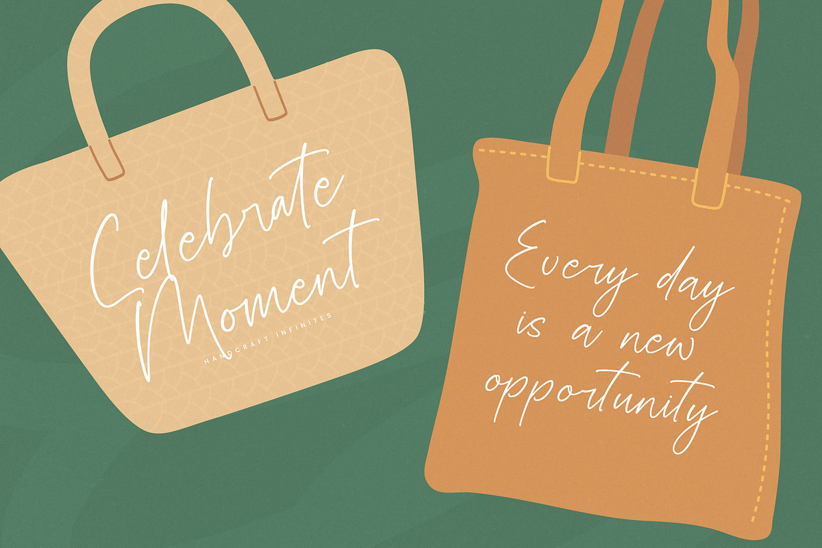 Handcraft Infinites Modern Script, a Script Font by stylishtype.co (Photo 2 of 20)