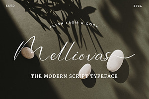 Melliovas - Modern Script Font