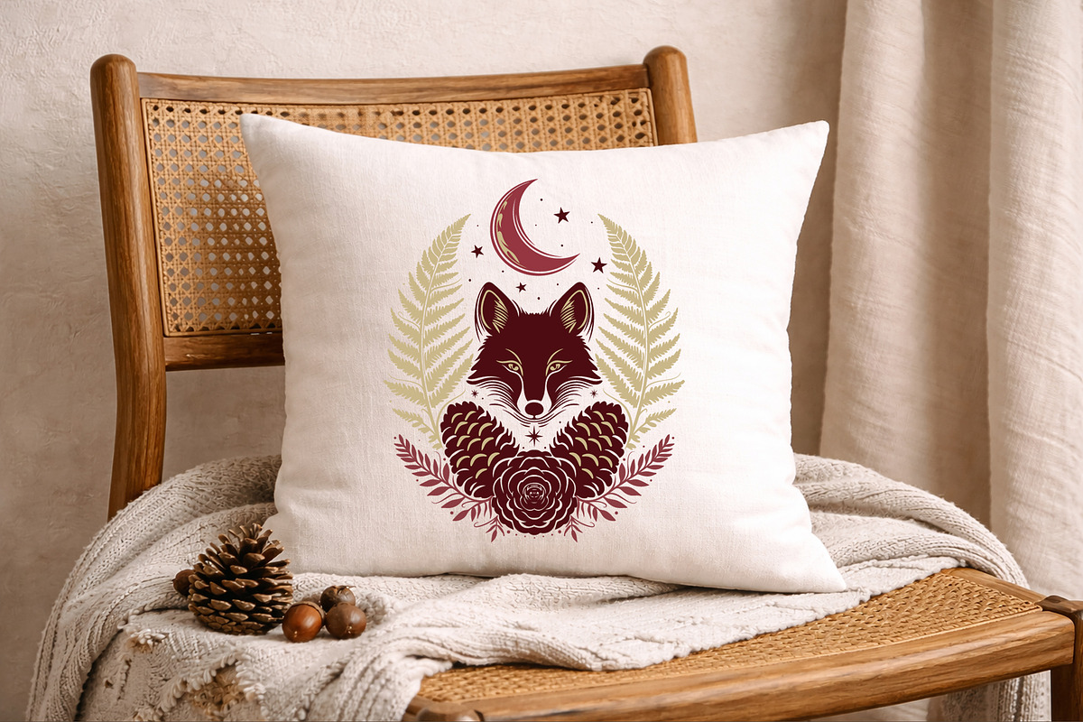 Woodland Mystic Animals & Botanical, a Decorative Illustration by Christine Krahl (Photo 3 of 12)