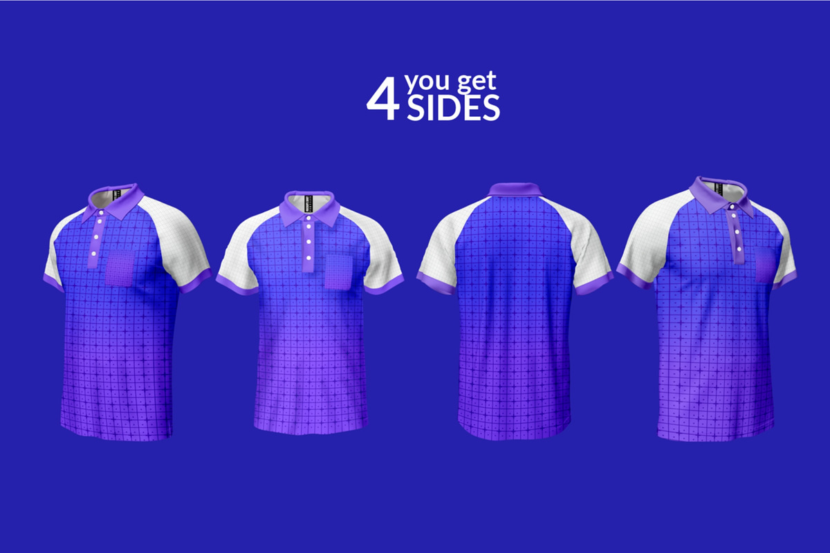 Polo T-Shirt Mockup, a Shirt Mockup by image touch (Photo 5 of 5)
