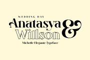 Michelle Elegante, a Serif Font by INKSUN™ (Thumbnail 4 of 10)