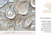 Shells, Pearls & Starfish Patterns, a Pattern Graphic by The Dutch Lady Designs (Thumbnail 4 of 6)