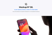 15 Phone 15 Pro In Hand Mockups, an iPhone Mockup by Asylab (Thumbnail 16 of 26)