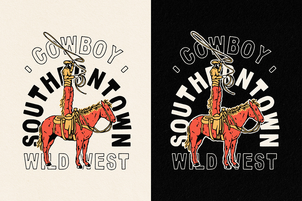 50 Illustration cowboy, an Object Illustration by Southerntown (Photo 5 of 8)