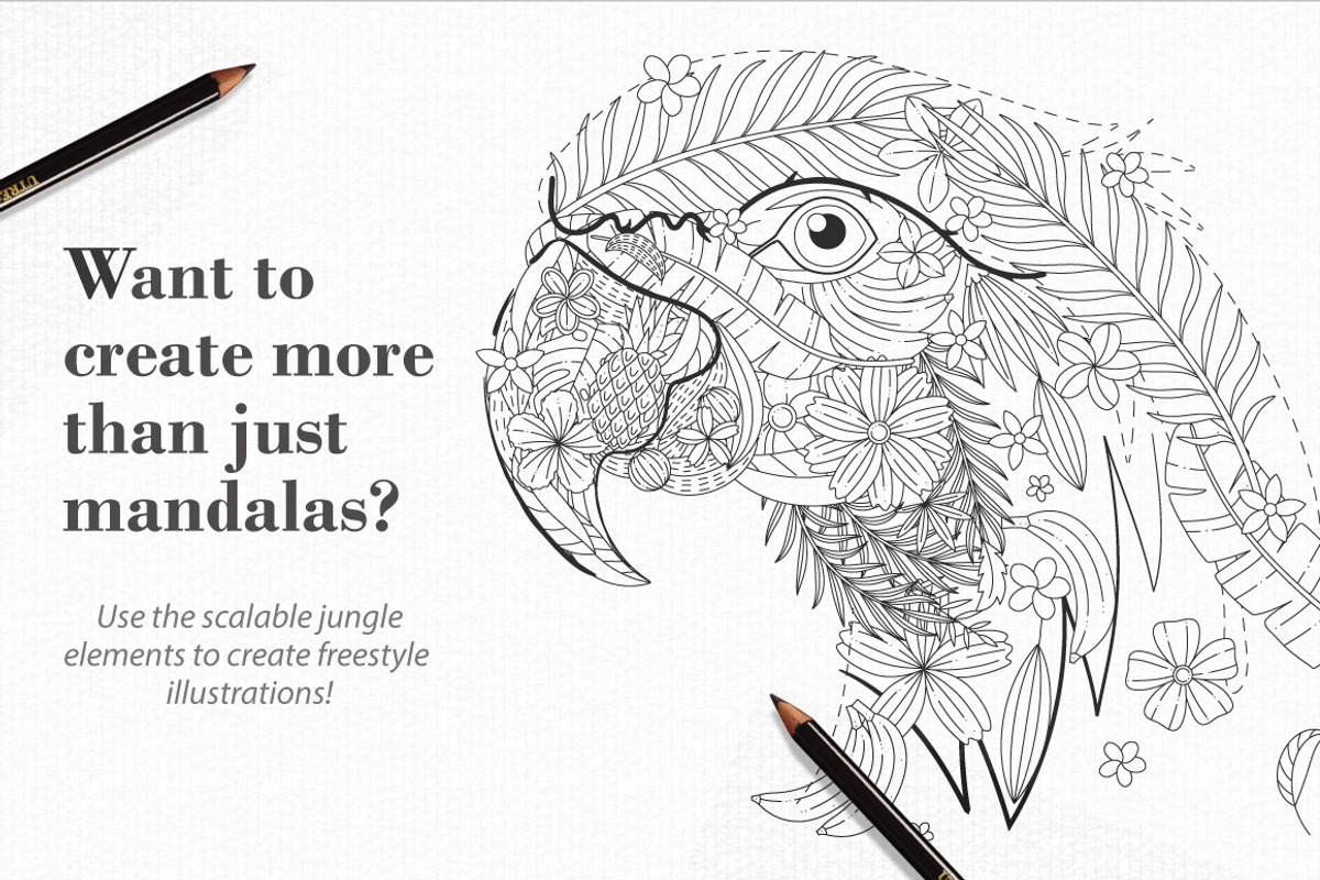Mandala Creator Jungle Edition, a Plug-in Add-On by Drifter Studio (Photo 4 of 7)