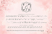 Ganisya Floral Monogram, a Handwritten Font by Yoga Letter (Thumbnail 6 of 6)