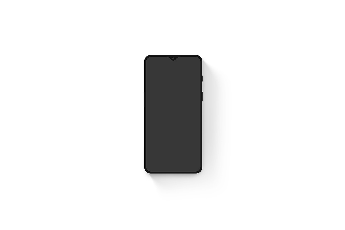 20 Minimalist & Flat Devices Mockups, an iPhone Mockup by Asylab (Photo 92 of 97)