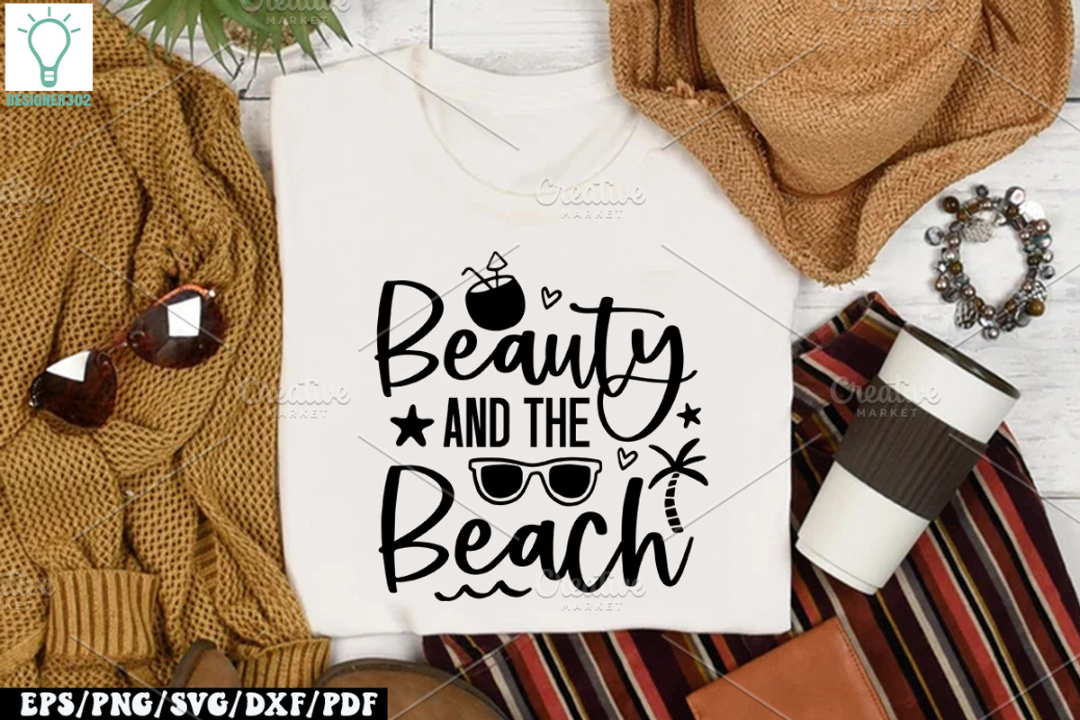 Summer SVG Bundle, Funny Beach Quote, a Graphic by Designer302 (Photo 5 of 22)