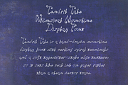 Tendril Tale - Monoline Display Font, a Handwritten Font by Lilithcollageart (Thumbnail 4 of 10)