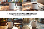 4 Mug Video Mockups, a Cups & Container Mockup by rebrandy (Thumbnail 3 of 14)