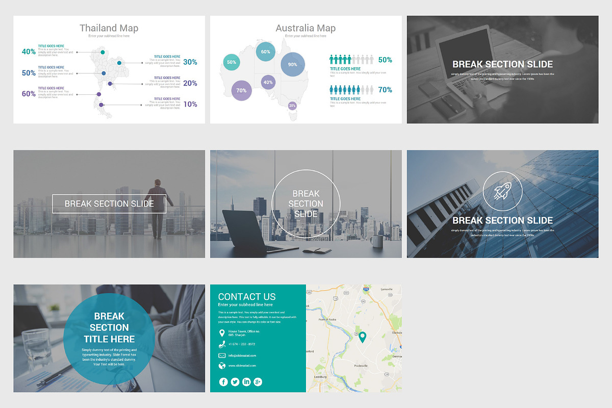 Business Proposal Keynote Template, a Presentation Template by SlideSalad (Photo 17 of 17)
