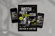 Black World Cup Match Flyer, a Flyer Template by Neermana (Thumbnail 1 of 4)