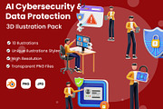 Cybersecurity & Data Protection, an Environmental 3D Model by novia99design (Thumbnail 1 of 6)