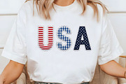 Brushstroke USA Png American Flag, an Illustration by Designking (Thumbnail 4 of 6)