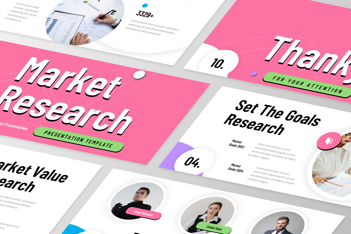 Market Research Google Slide, a Presentation Template by GraphauseProject (Photo 5 of 6)