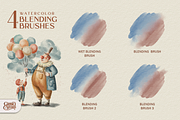 Real Watercolor Procreate Brushes, a Brush Add-On by GRANCI STUDIOS (Thumbnail 7 of 12)
