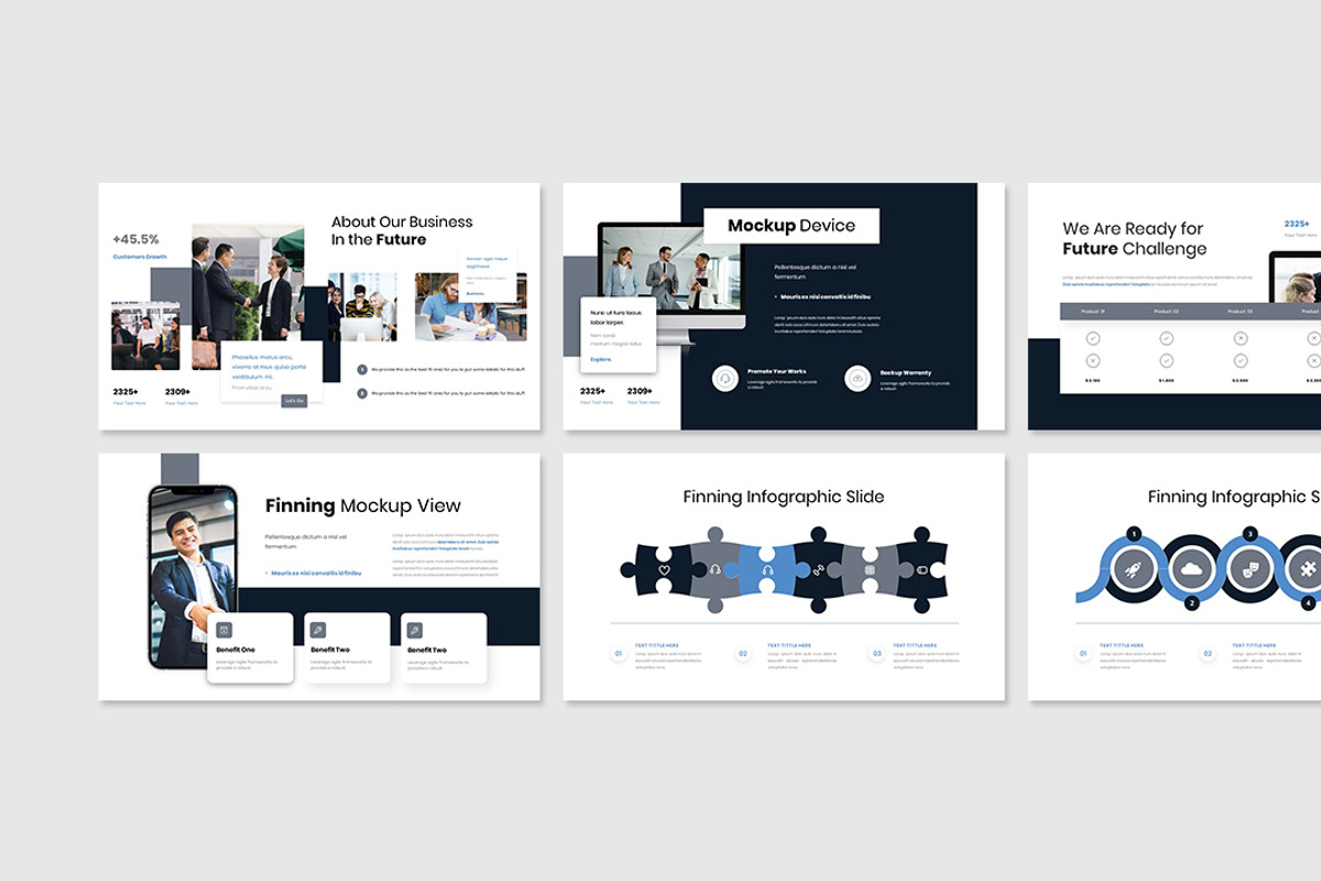 Finning Business Presentation, a Presentation Template by Analogous Temp (Photo 4 of 5)