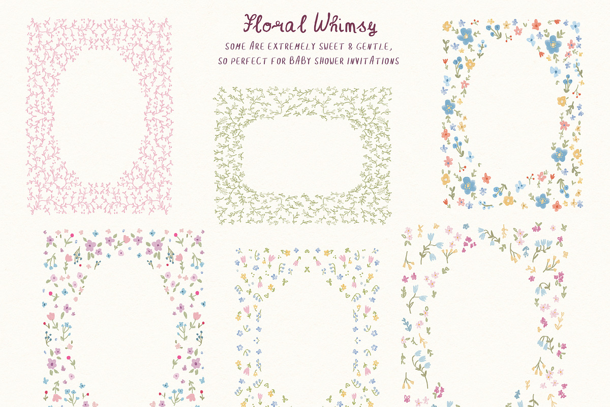 Cottagecore PNG Frames, Illustration, a Decorative Illustration by whiteheartdesign (Photo 47 of 57)