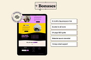 Squarespace Website Template, a Squarespace Template by Ciel Lumiere (Thumbnail 5 of 9)