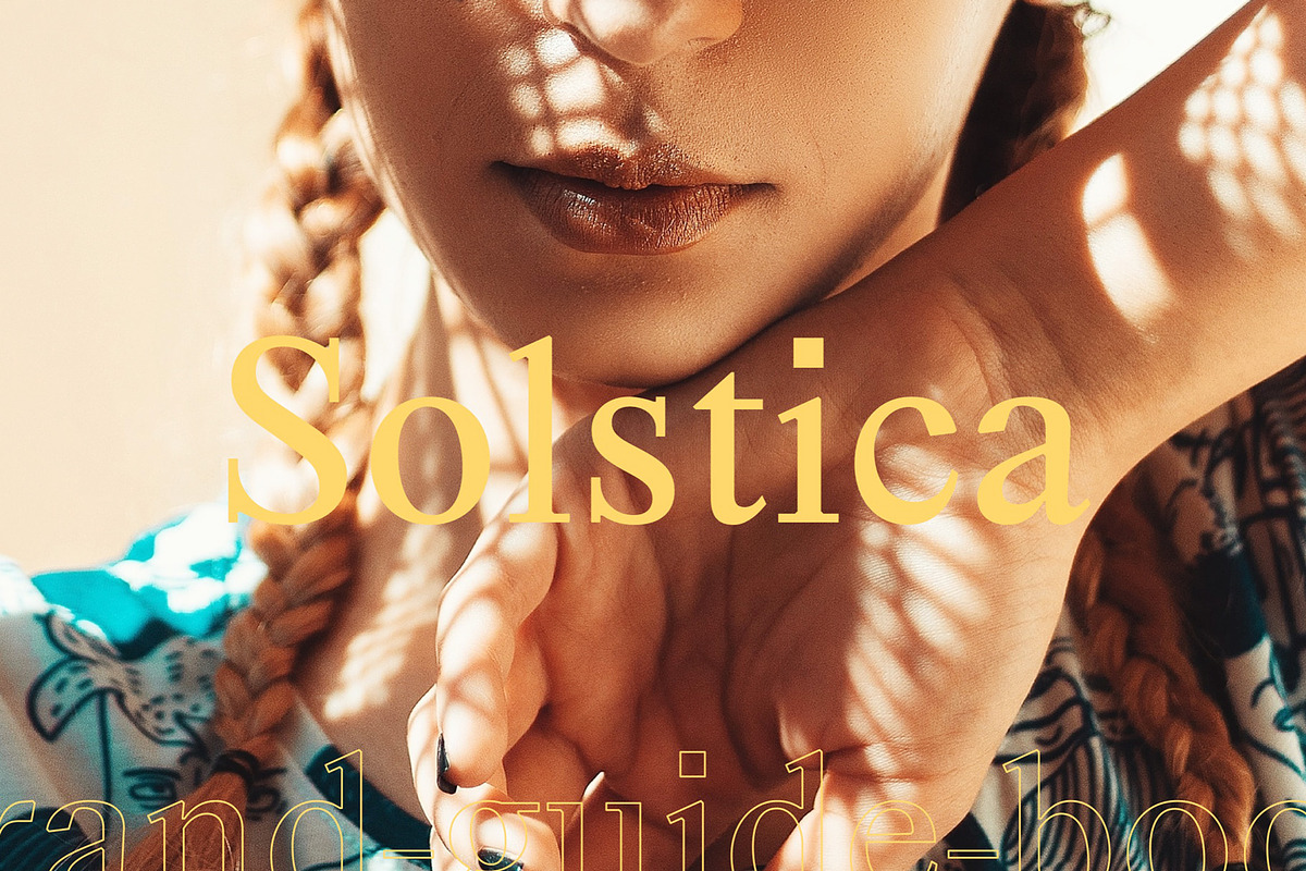 SOLSTICA-Powerpoint Brand Guidelines, a Presentation Template by Elokka Std. (Photo 2 of 13)