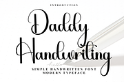 Daddy Handwriting, a Handwritten Font by InermediaSTUDIO (Thumbnail 1 of 7)