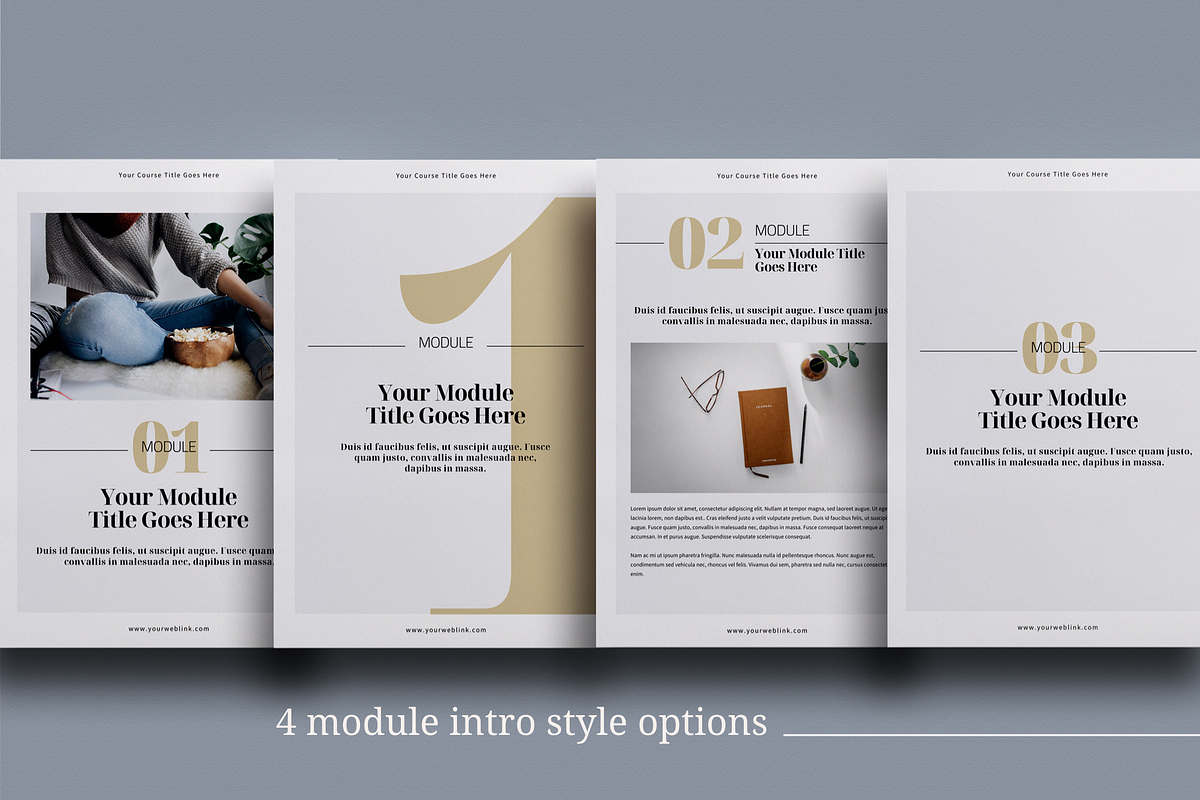 eCourse Workbook InDesign template, a Magazine Template by 3.14&Co (Photo 5 of 11)