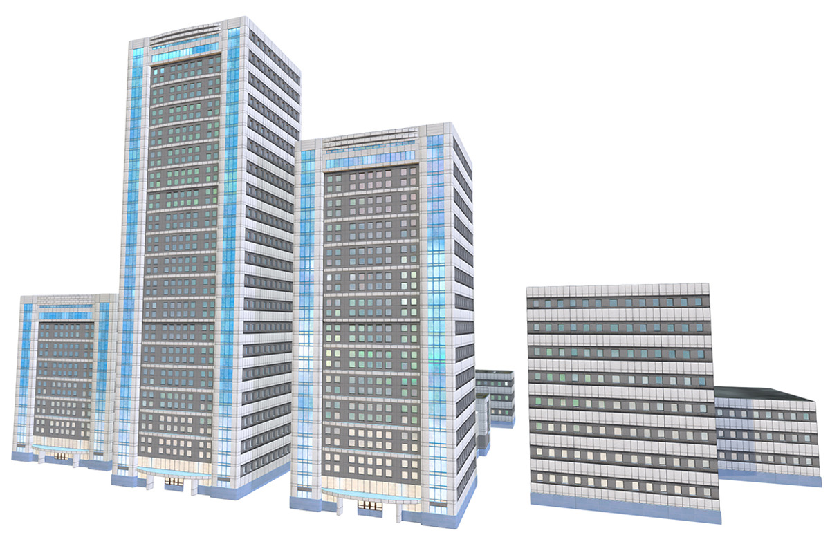 Modern Buildings, an Architecture 3D Model by Beatheart Creative Studio (Photo 7 of 12)