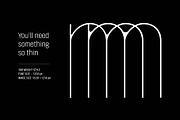 Avancar Condensed Font Family, a Sans Serif Font by Ryul Davidson (Thumbnail 5 of 19)