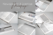 Newspaper Advertise Mockup v4, a Print Template by 2dsight (Thumbnail 8 of 8)
