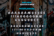 DARK LIGHT - Graffiti Style Font, a Font by twinstd (Thumbnail 8 of 10)