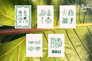 Bali Vibes Whimsy Illustrations, an Object Illustration by SunnJaneArt (Thumbnail 8 of 12)