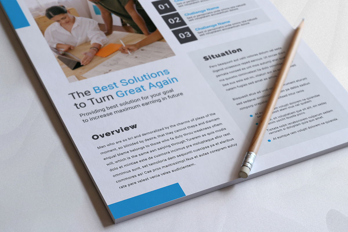 canva Case Study Template, a Brochure Template by DesignDevisers (Photo 6 of 9)