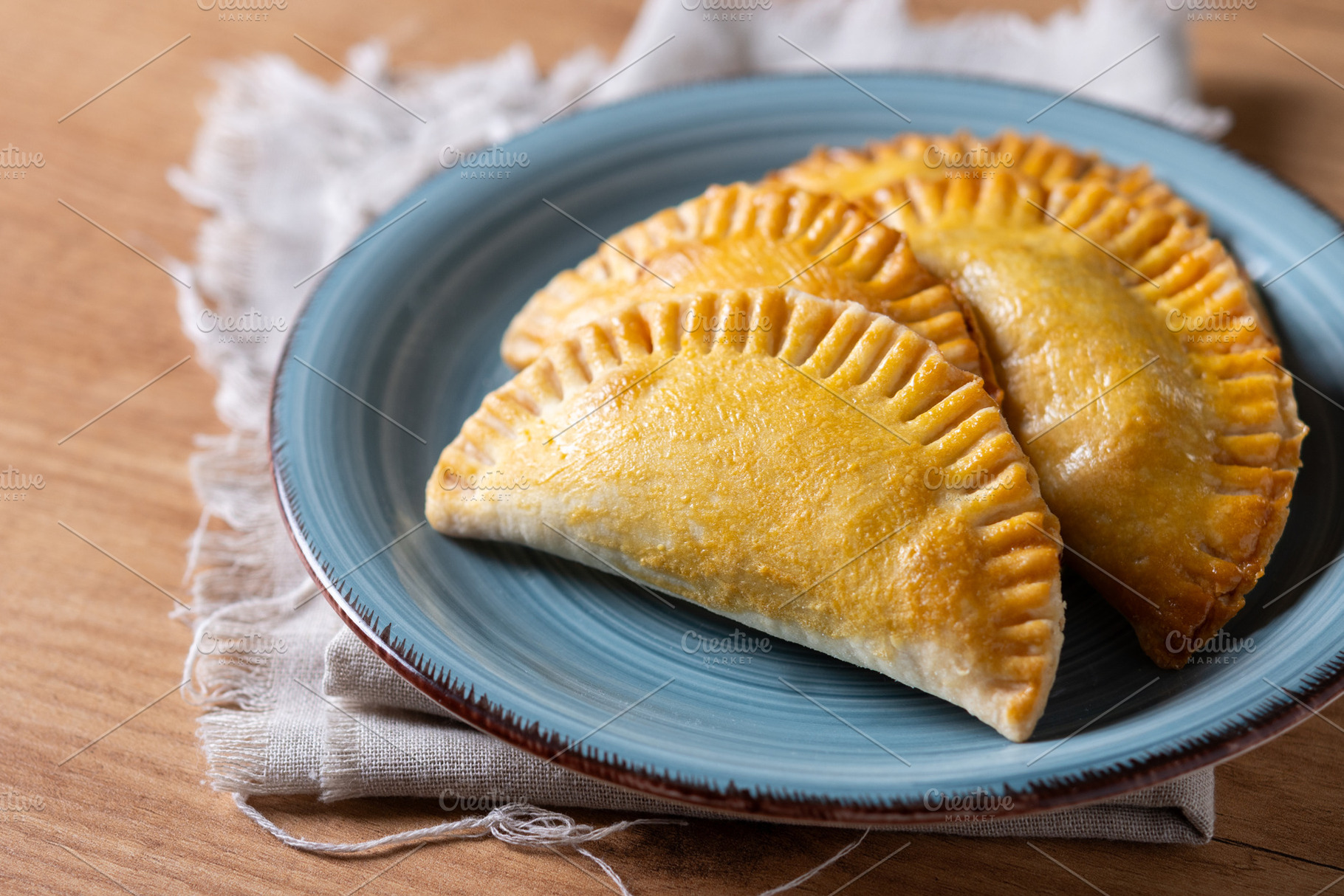 Homemade empanadas on a plate, a Food & Drink Photo by etorres69