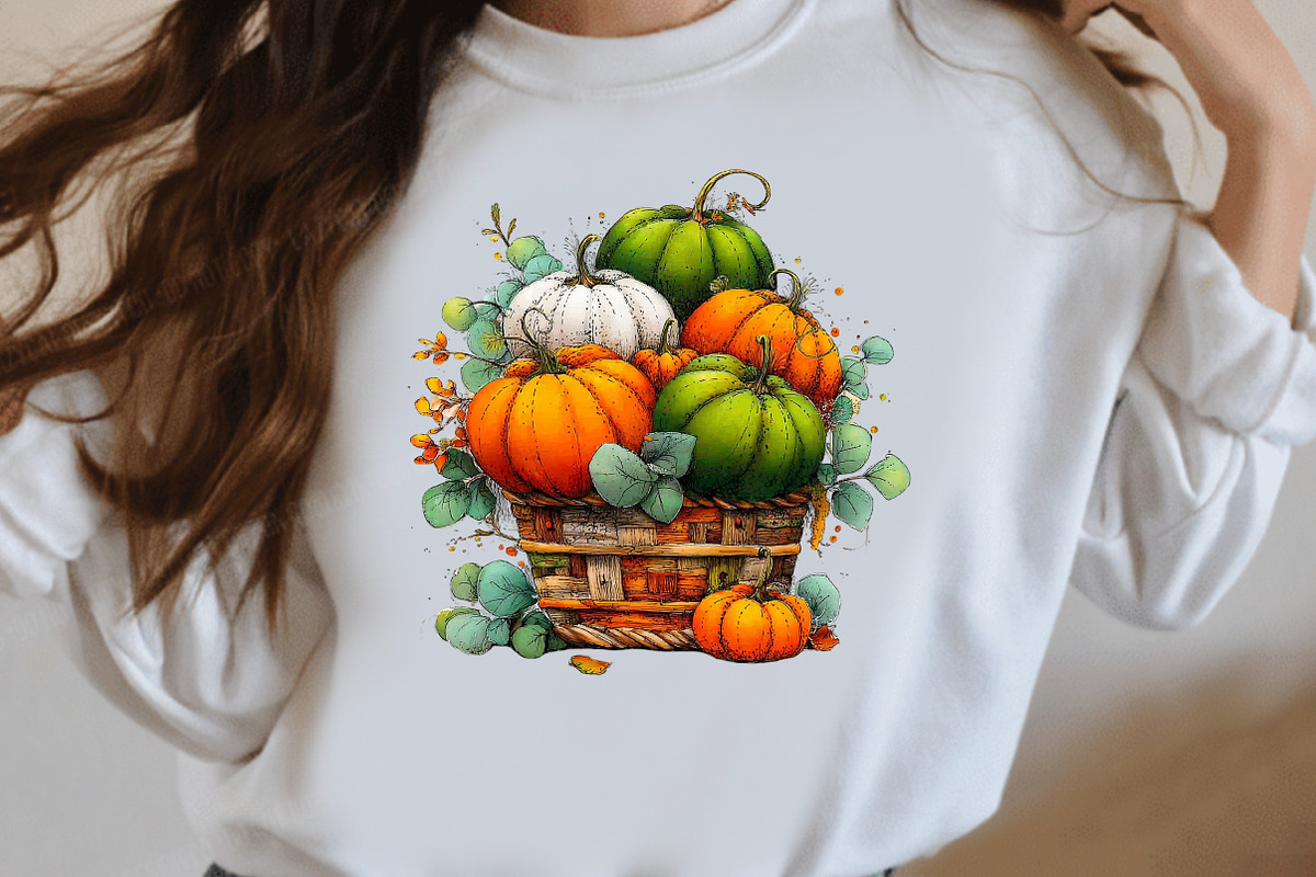 Whimsical Halloween Pumpkin Clipart, a Seasonal Illustration by Designworld (Photo 6 of 7)