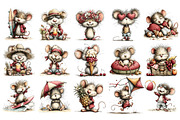 Beach Mouse PNG Clipart Watercolor, an Animal Illustration by Nicolle's Colorful Art (Thumbnail 2 of 3)