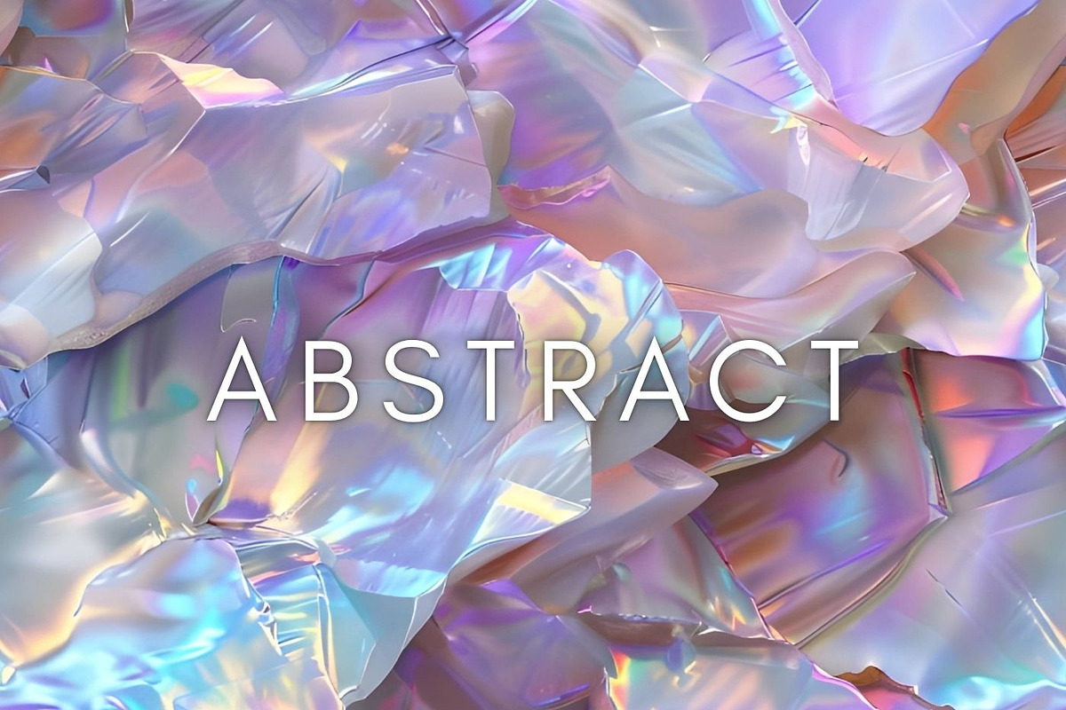 Iridescent Holographic Opal Texture, a Pattern Graphic by UniqueMe (Photo 14 of 17)