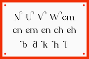 Wovemaking of Typeface, a Serif Font by RockboyStd (Thumbnail 11 of 12)