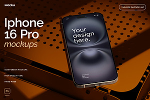 Iphone 16 Pro - Mockups, an iPhone Mockup by Mocku