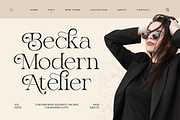 Stylish Logo Font - Bulgary, a Serif Font by Umitype (Thumbnail 6 of 8)
