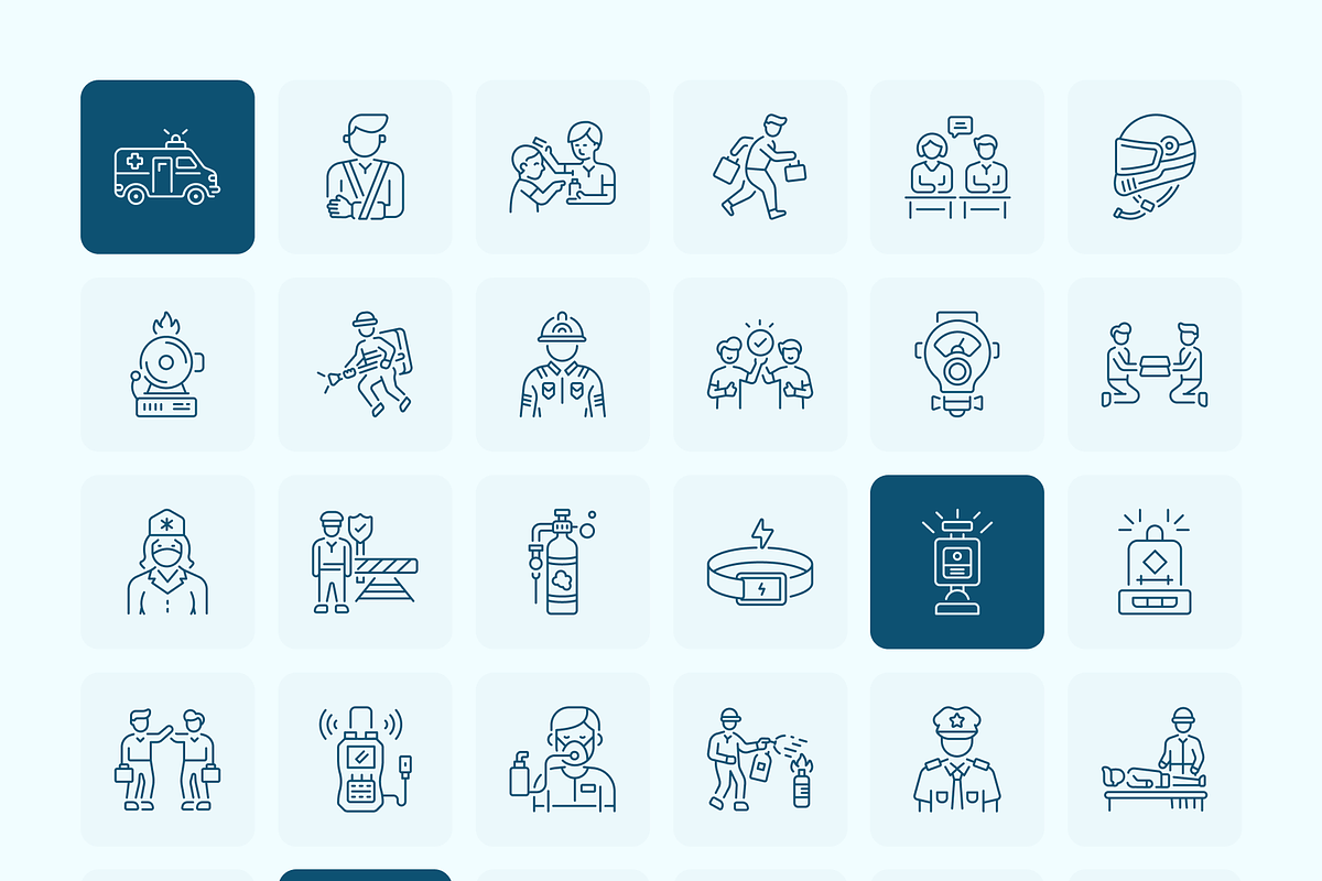 630 Peace and Protection Icon, an Outline Icon by Prosymbols (Photo 11 of 15)