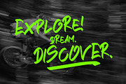 STRIKEOUT || Brush Font, a Script Font by Raseuki (Thumbnail 3 of 13)