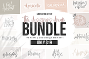 The Designer's Font BUNDLE, a Script Font by KA Designs (Thumbnail 1 of 64)