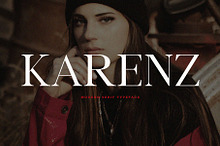 Karenz Modern Serif Typeface