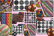 Procreate Crochet Knit Rope brushes, a Brush Add-On by Revabrush (Thumbnail 2 of 5)