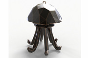 7 Nautical Charm 3D Model Set, an Animal 3D Model by Kseniya-Omega (Thumbnail 16 of 17)