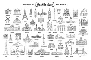 Vector set with world architecture, an Object Graphic by Olga Chuklay (Thumbnail 2 of 2)