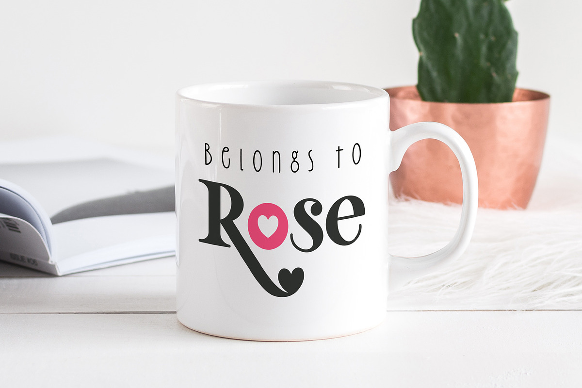 Love Signal - Serif Font with Heart, a Serif Font by Airotype (Photo 10 of 13)
