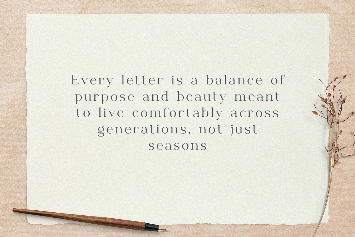 Milgalita – Modern Elegant Serif, a Serif Font by BrandSemut (Photo 7 of 8)