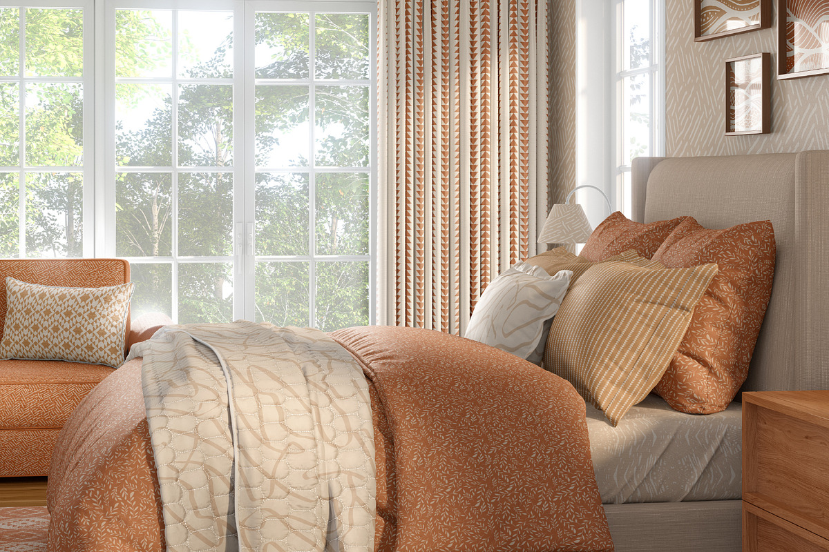 Boho Style: Earth Tones, a Pattern Graphic by Zim Varezhkin (Photo 5 of 11)