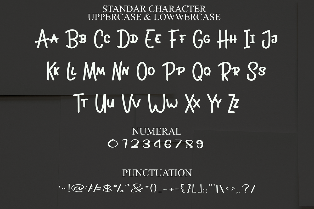 Rainstory, a Handwritten Font by FreshTypeINK (Photo 5 of 8)